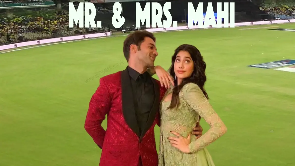 Mr & Mrs Mahi movie